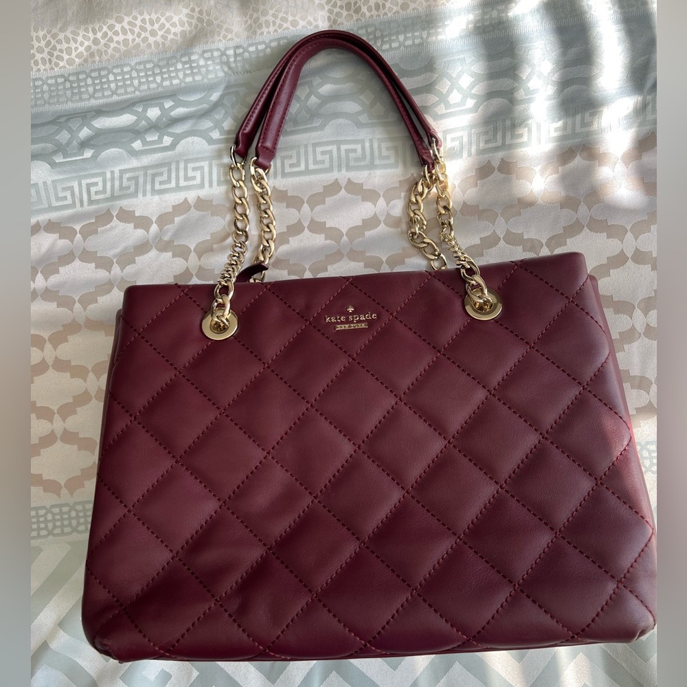 Large Kate Spade Quilted Hnadbag